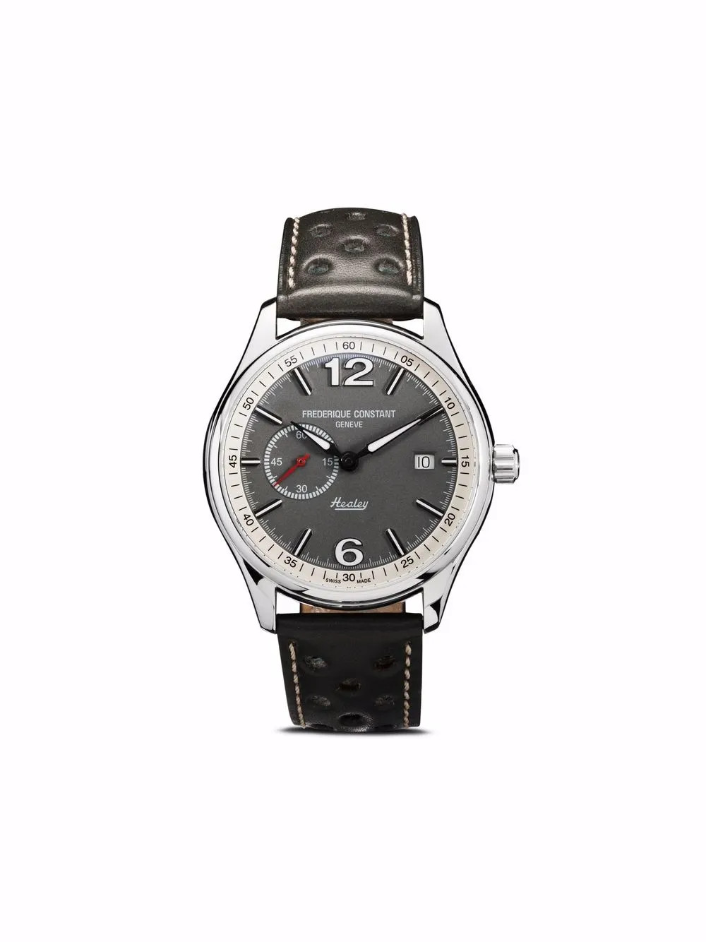Frederique Constant Classics Vintage Rally Healey 40mm | Grey | FARFETCH BR | Farfetch (BR)