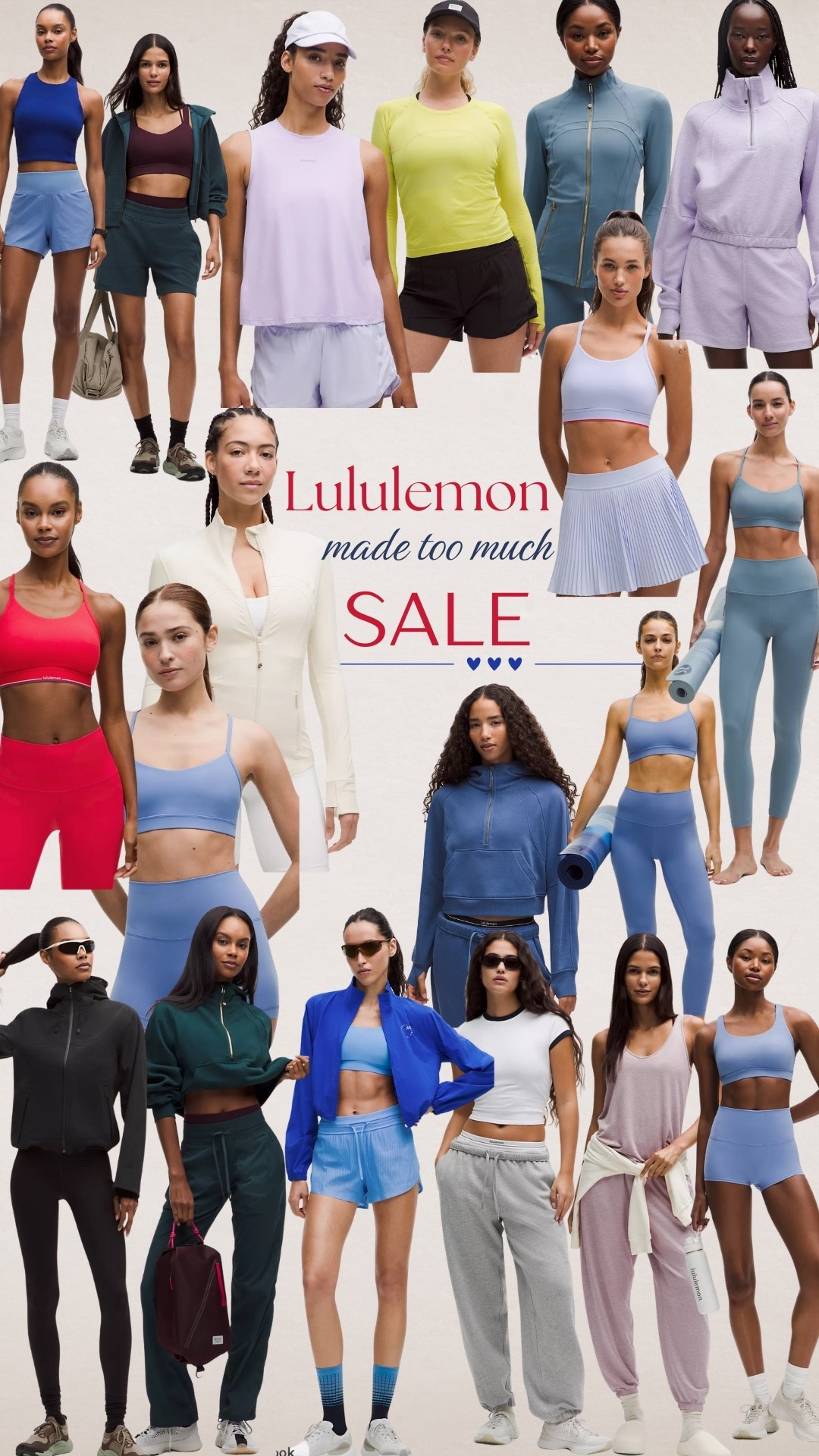 Lululemon Made too Much Sale!




Lululemon, Sale, Fitness, Active

#LTKSaleAlert #LTKActive