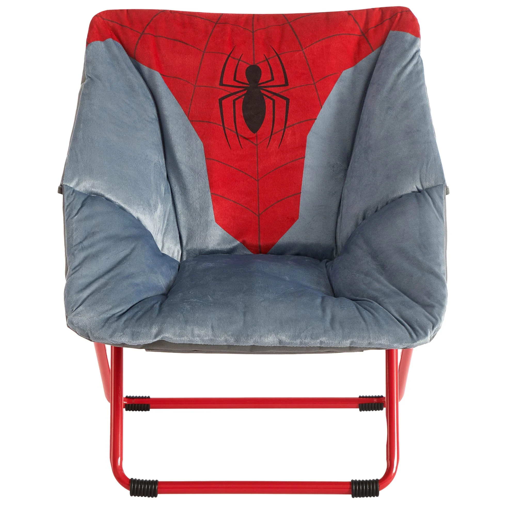 Spider-Man 23" Kids' Saucer Chair – Red, Square Shape | Walmart (US)
