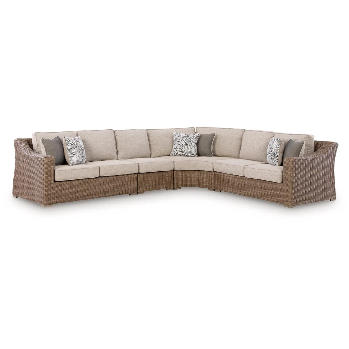 Sheffield 4-Piece Outdoor Sectional | Wayfair North America