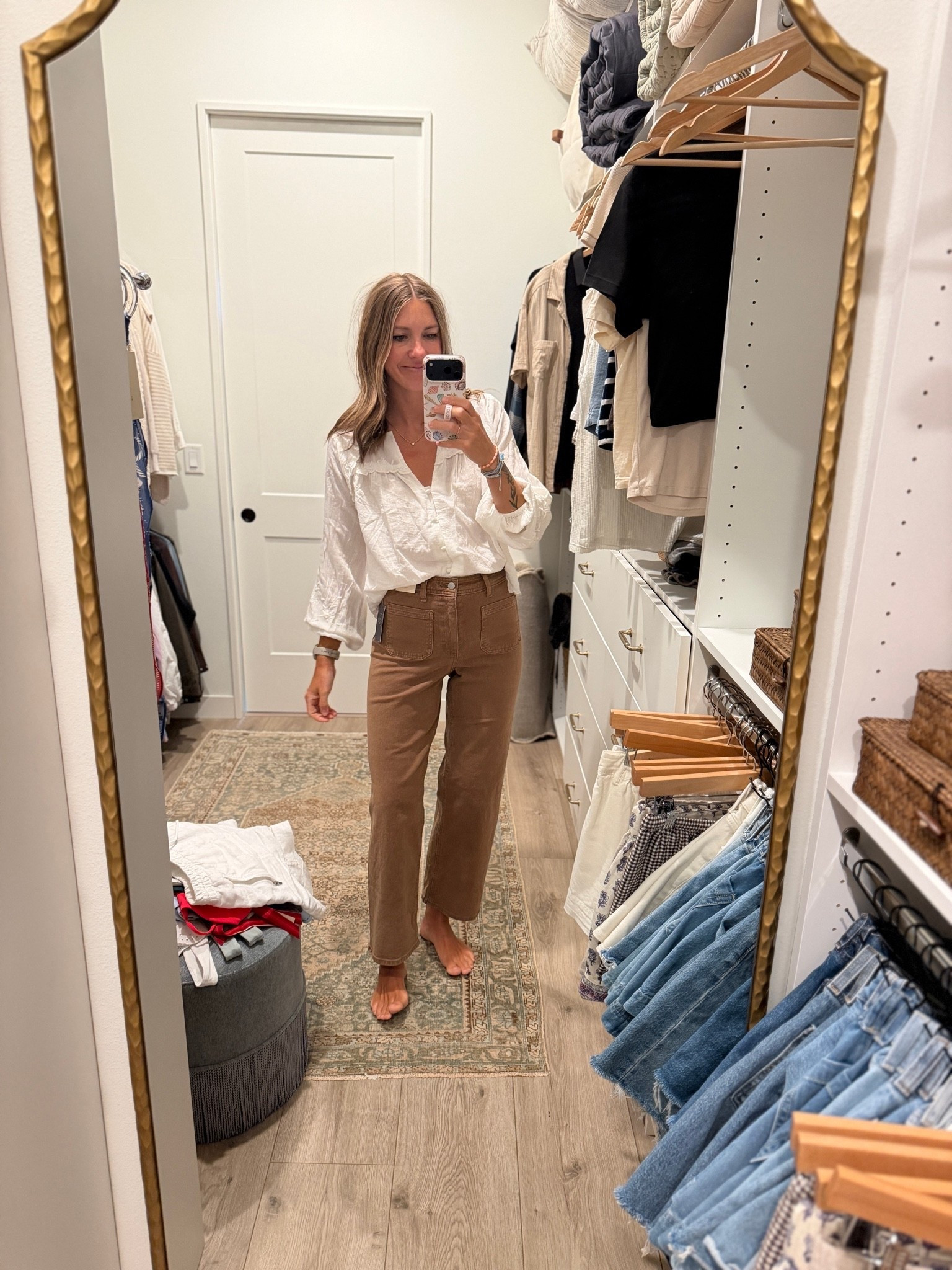 These sailor pants are now on sale and under $25! Fit true to size.

#LTKSaleAlert #LTKootd