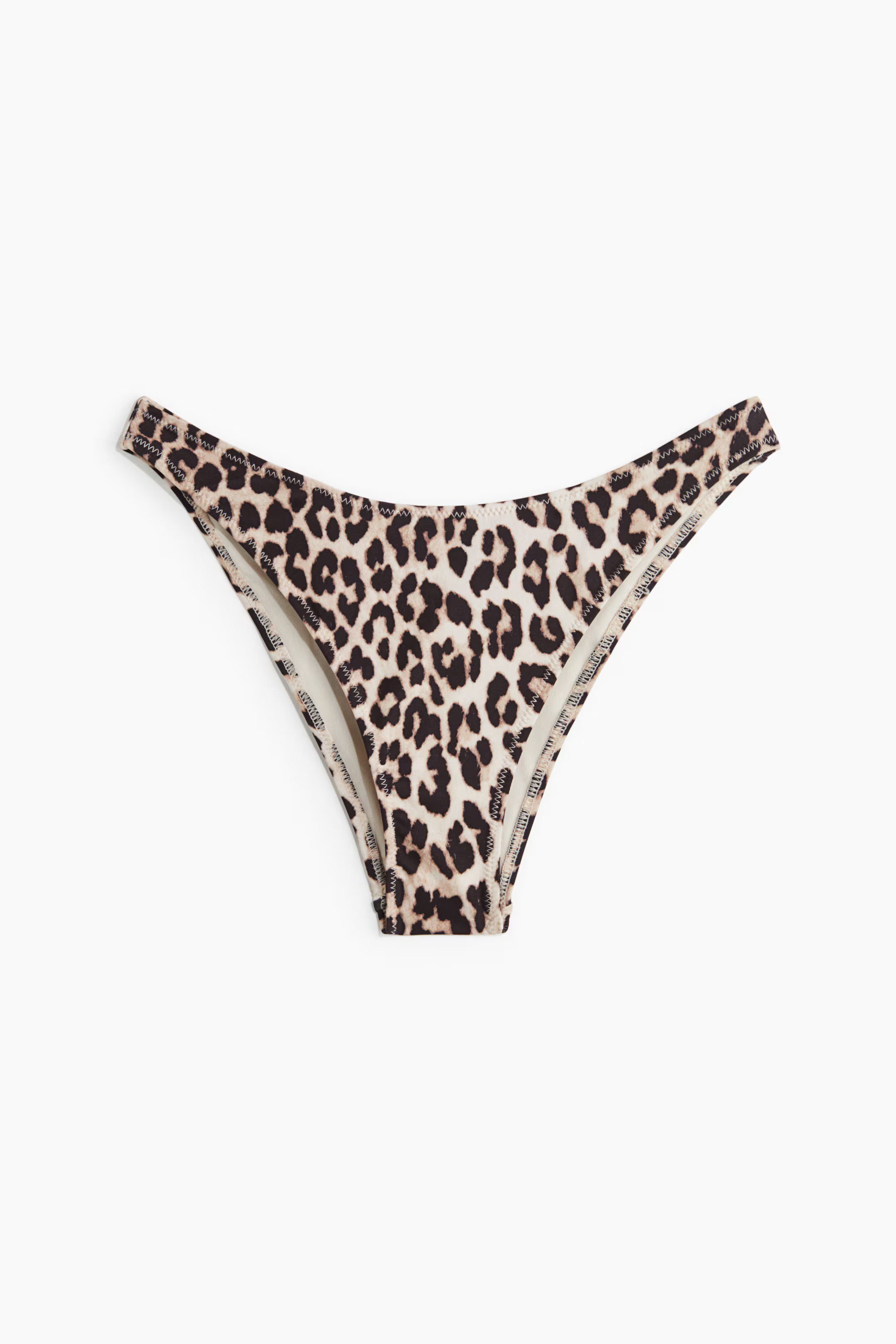 Cheeky bikini bottoms - Light beige/Leopard print - Ladies | H&M GB | H&M (UK, MY, IN, SG, PH, TW, HK)