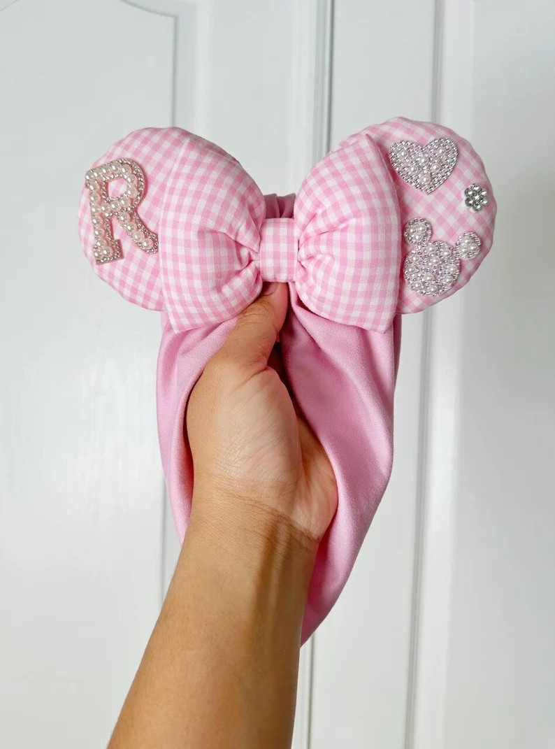 New Disney Love Custom Minnie Ears Ears for Babies Disney Parks Head Accessory - Etsy | Etsy (US)