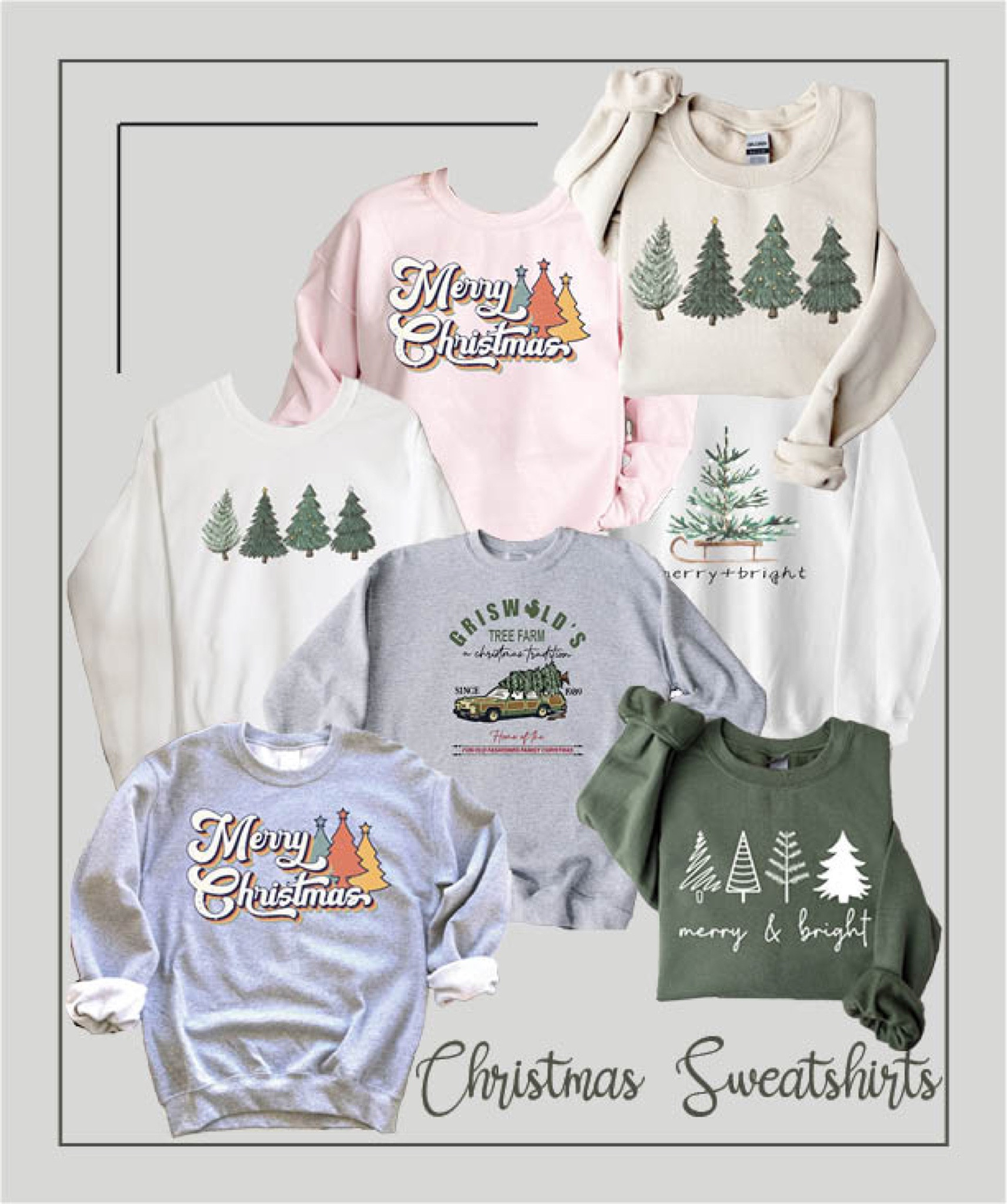 Christmas sweaters // Holiday fashion // Winter fashion

#LTKstyletip #LTKSeasonal #LTKHoliday