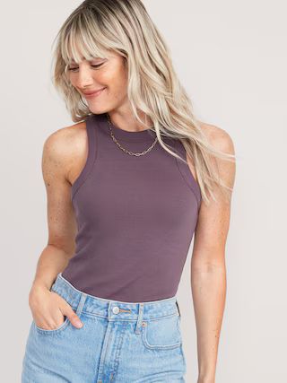 Rib-Knit Tank Top for Women | Old Navy (US)