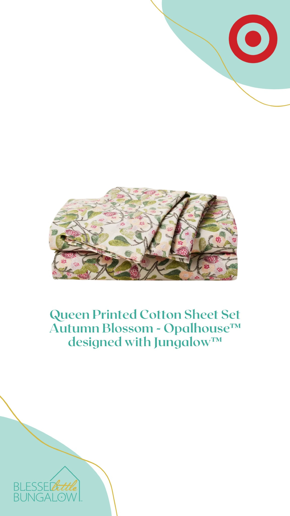 Hey BLB friends! Is your home ready for spring!? I’m thrilled to partner with @Target to share all of my favorite home finds to refresh any space in your home this season! #ad #TargetPartner #paidlink #sheetset #bedroom #bedding

#LTKhome