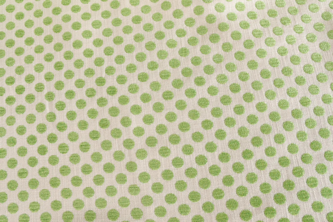 Quality Spring Green Dotted Chenille Upholstery Fabric by the Yard-for Home Decor, Upholstery Pro... | Etsy (US)