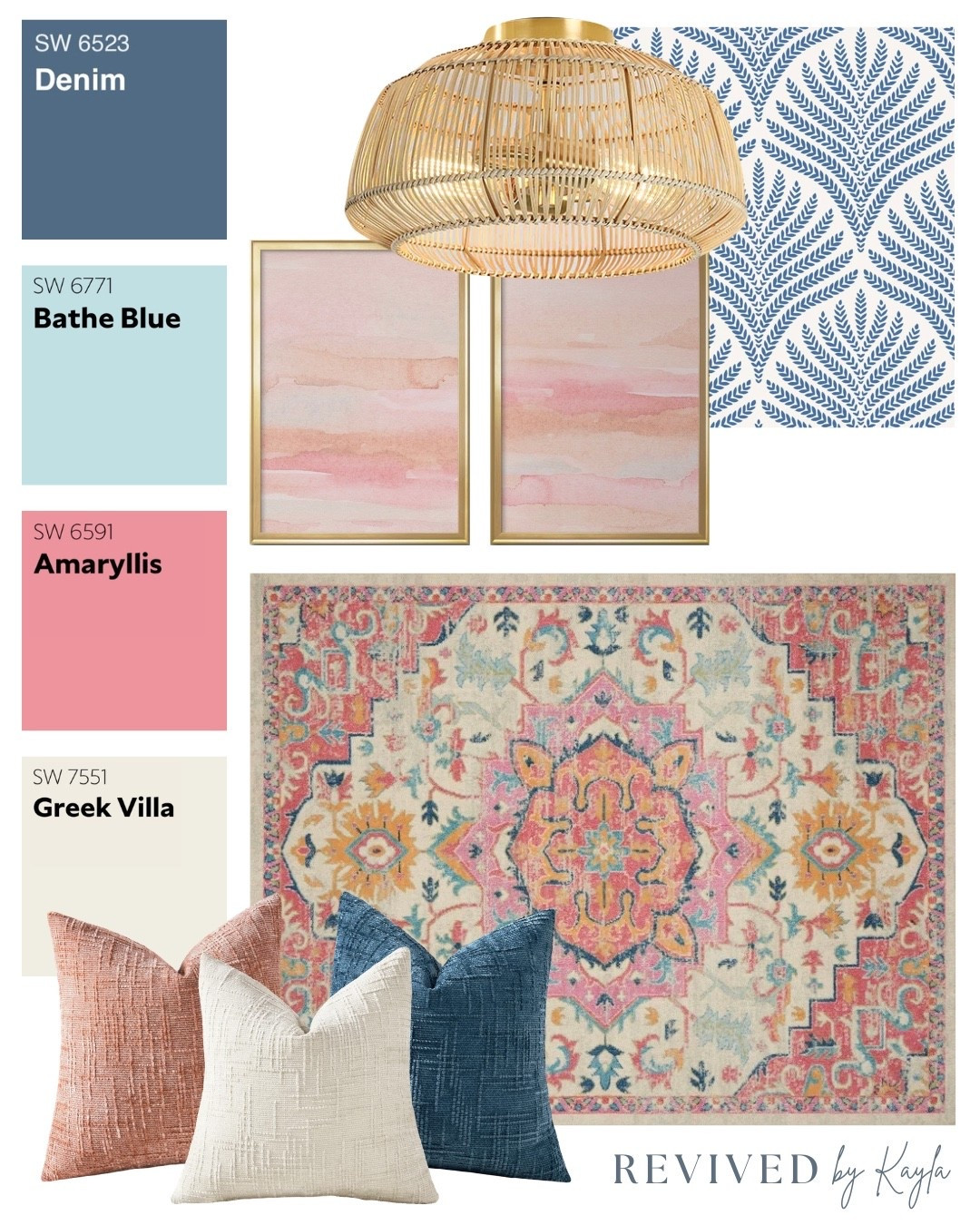 Blue and pink room design mood board 💙🩷

#homedesign #homedecor #girlsroom #girlsbedroom #girlsdecor #roomdesign #roomdecor #interiordesign #homedecorating #moodboard #pink #pinkroom #sherwinwilliams #wayfair #amazon #amazonhome

#LTKHome