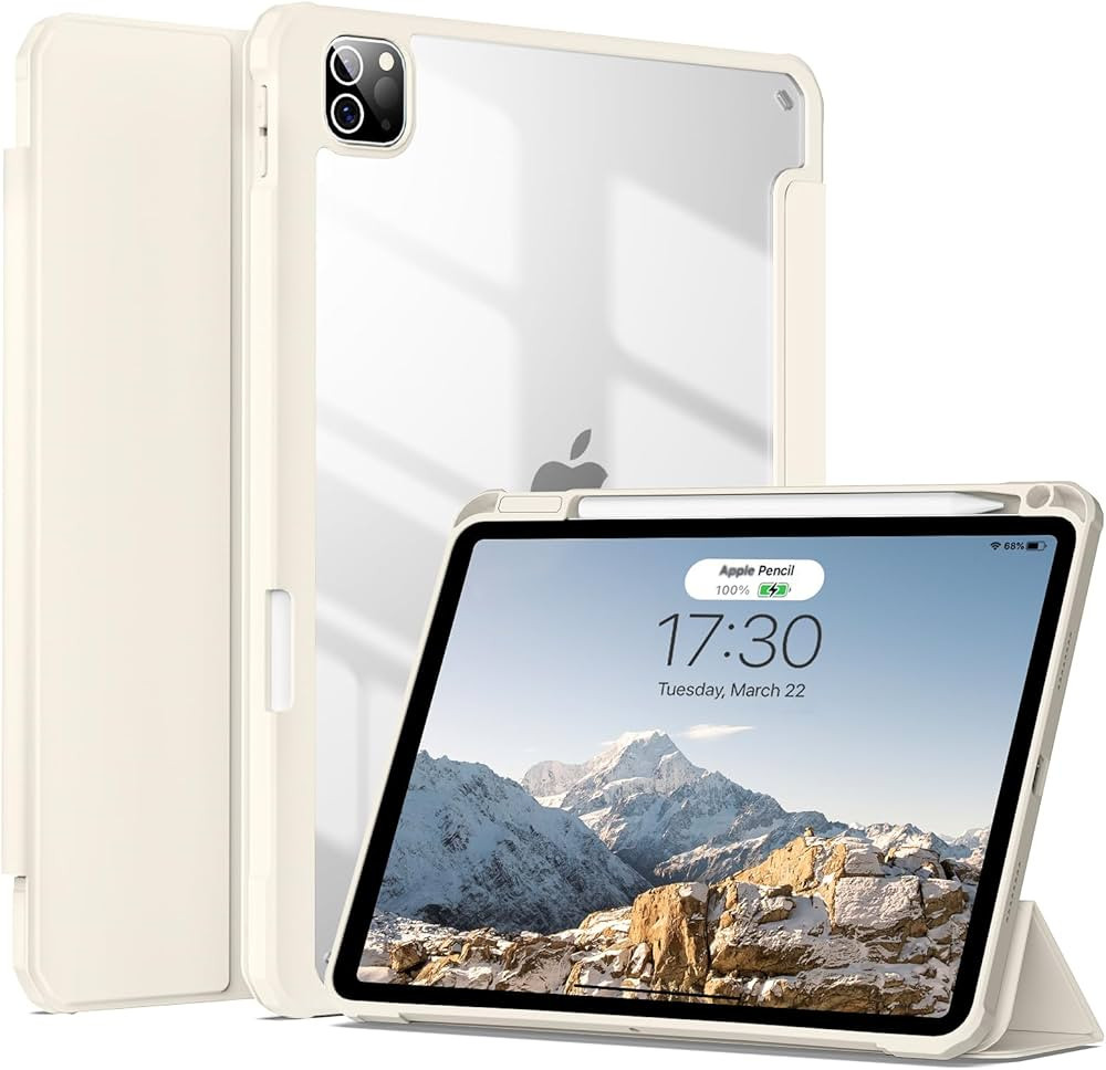 JKSML Case for iPad Pro 11, Case with Pencil Holder for iPad Pro 11 Inch 4th/3rd/2nd Generation 2... | Amazon (US)