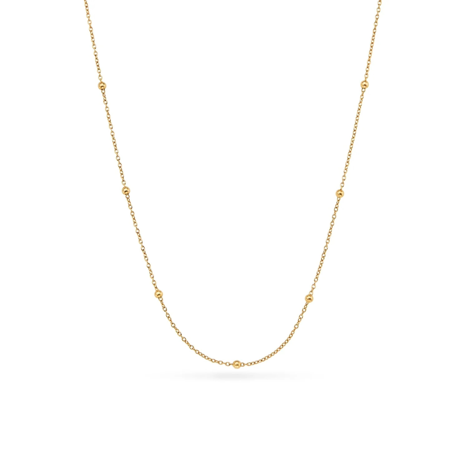 Sphere Chain Necklace (Gold) | Abbott Lyon