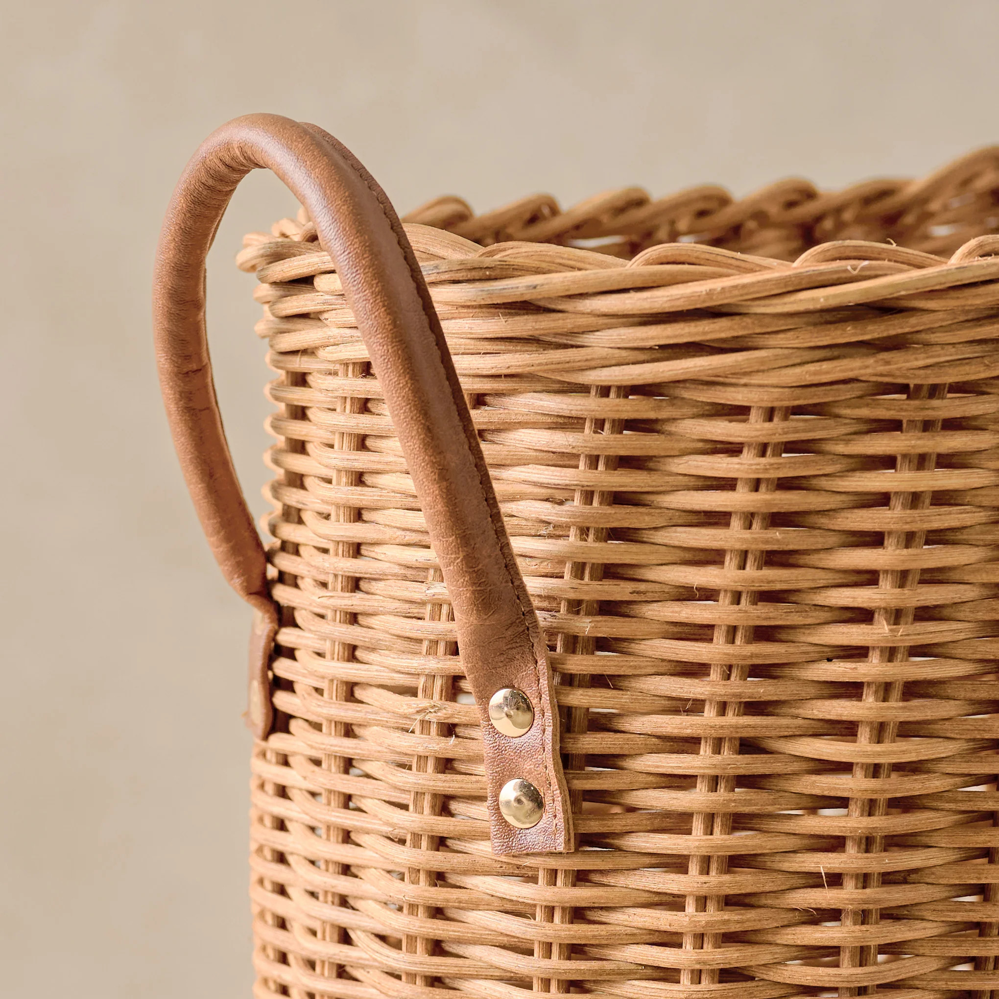 Natural Rattan Console Basket | Magnolia