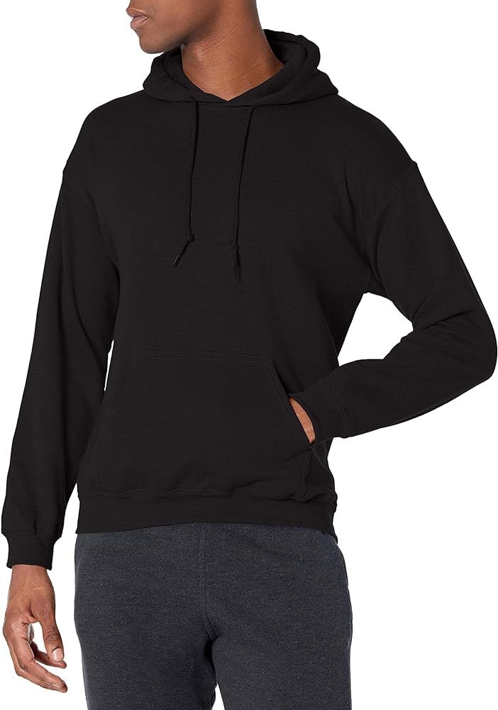 Gildan Men's Fleece Hooded Sweatshirt, Style G18500 | Amazon (US)