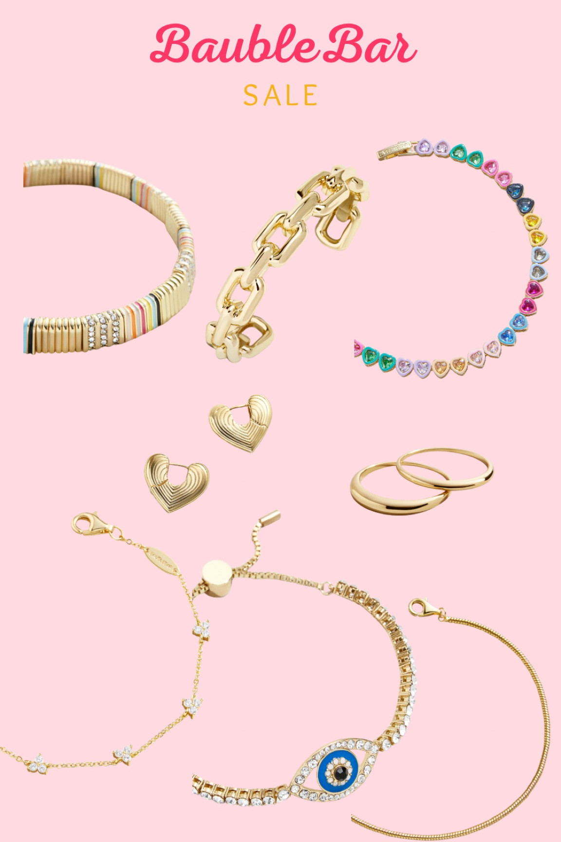 BaubleBar sale! You can use code wanda15 to save even more!

Jewelry sale, midsize style, bracelet sale

#LTKover40 #LTKfindsunder50 #LTKsalealert