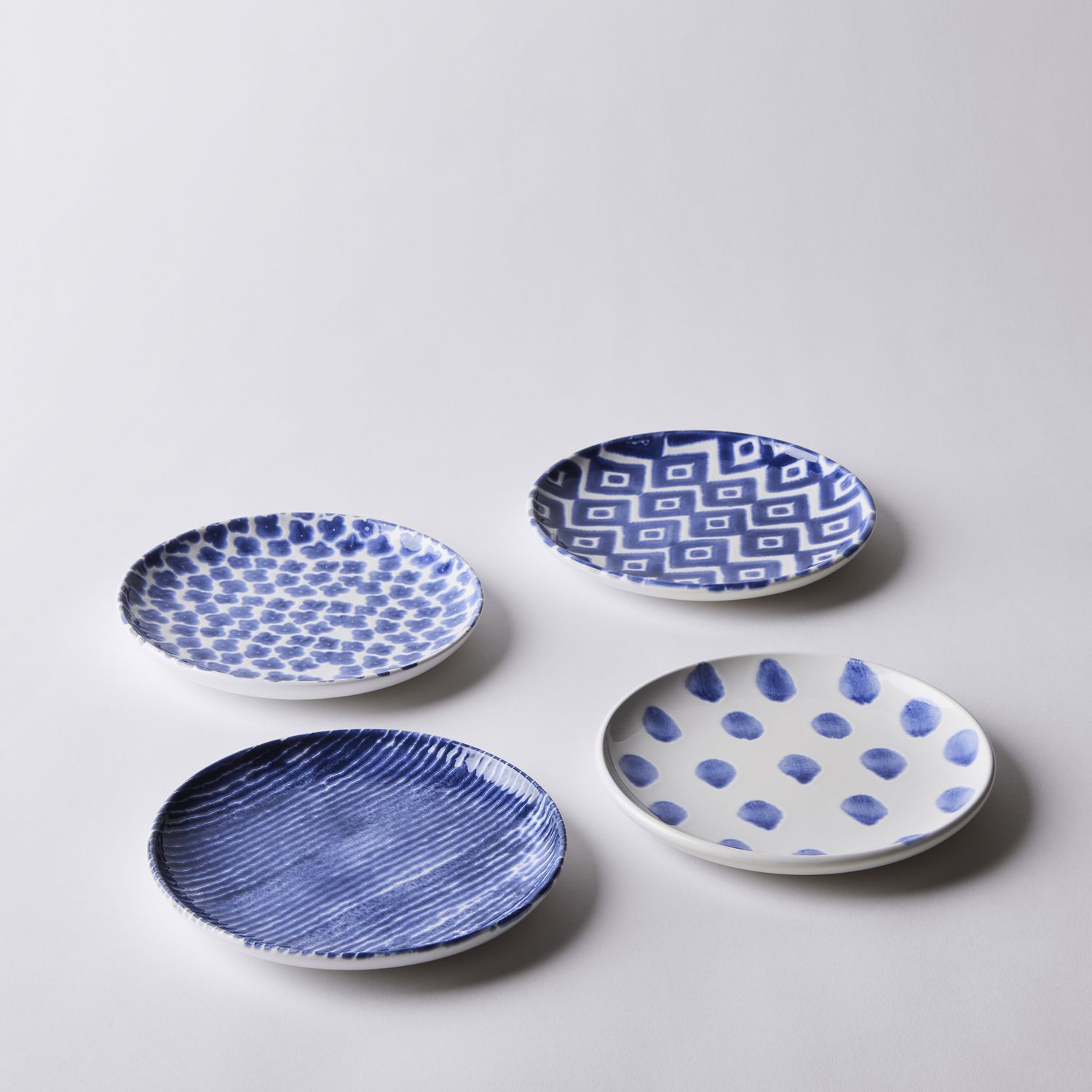 VIETRI Santorini Hand-Painted Blue & White Small Plates | Food52