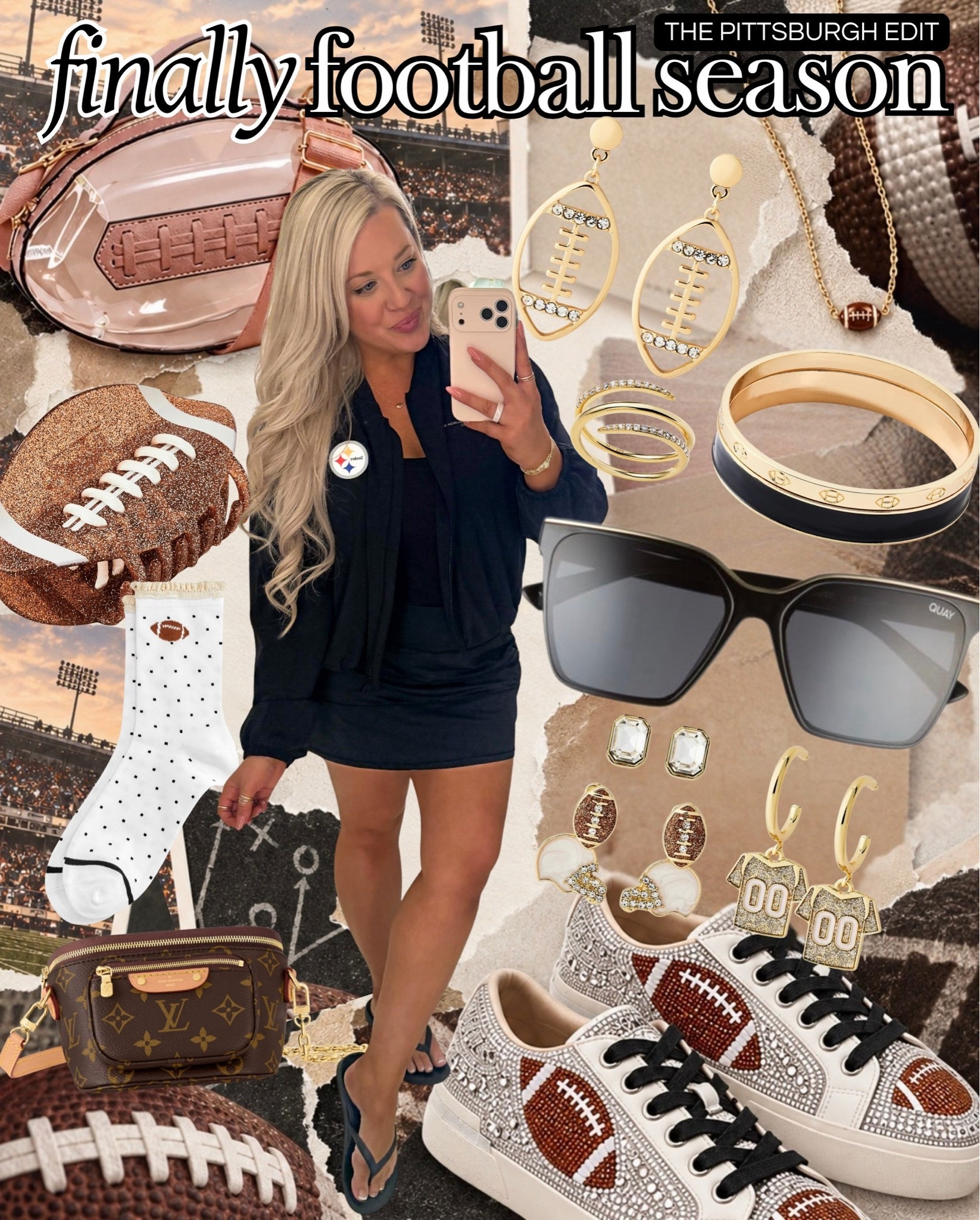 Everyone’s falling for fall, but my favorite season has always been football. 🏈✨Give me a Sunday gameday, a cute outfit, and all the fun accessories to pull it together. Honestly picking out an outfit for game day is half the fun.. 🤷🏼‍♀️🤭😜

#LTKSeasonal