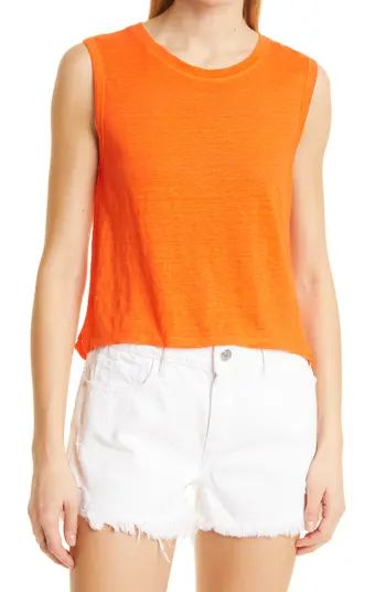 FRAME Swingy Crop Muscle Tank | Nordstrom | Nordstrom