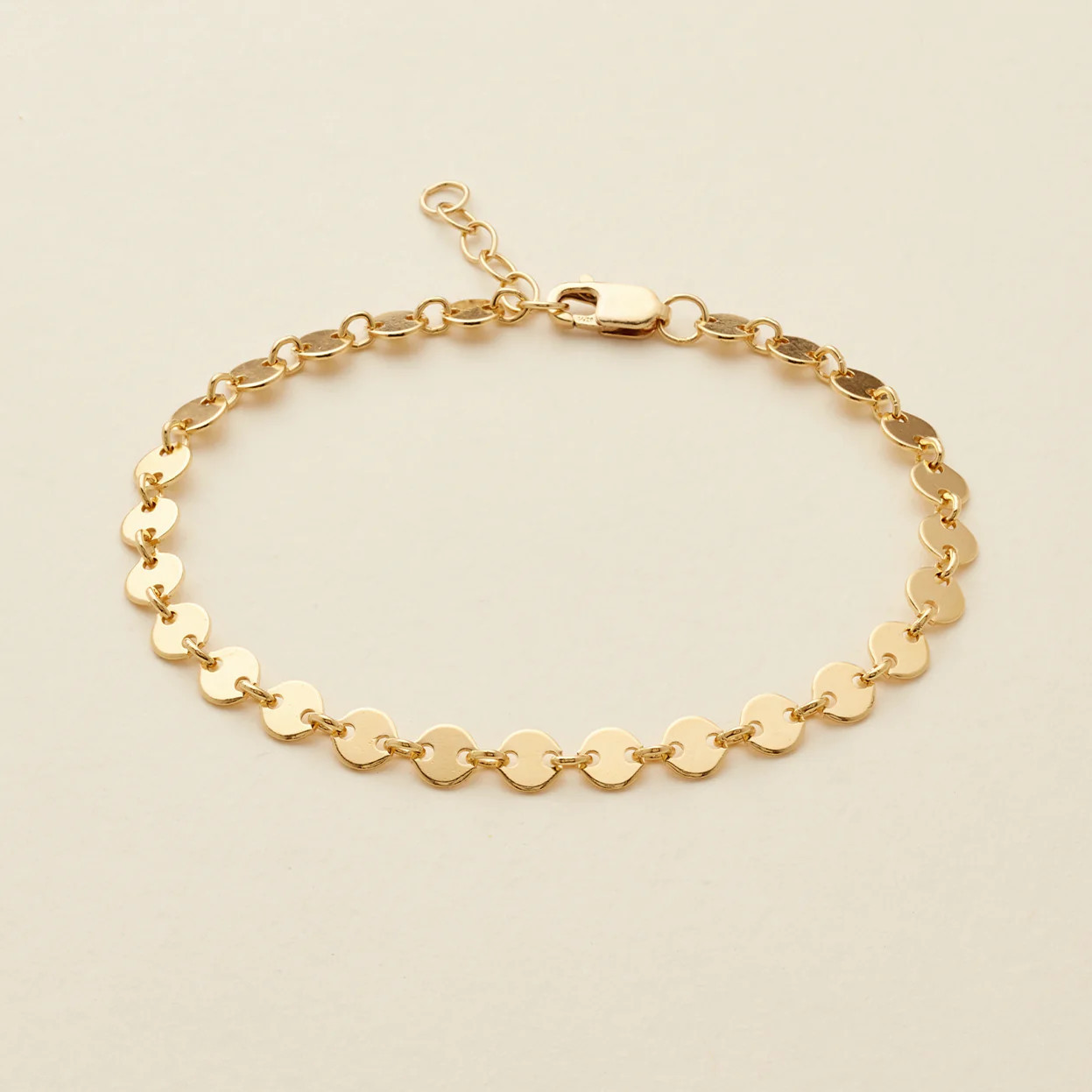 Made By Mary Poppy Bracelet | Minimal, Stackable, Comes w/ Extender | Made by Mary (US)