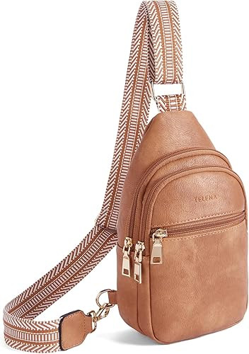 Telena Crossbody Bags for Women Sling Cross Body Bag with Adjustable Shoulder Strap | Amazon (US)