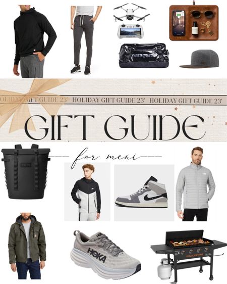 Our GIFT GUIDE FOR MEN! Some of these are Mike’s favorite things like the Melin hay, Jordan, north face jacket, drone, and Blackstone.  And some are new items that make great gifting items this year like the Nike tech jackets, hoka running shoes, and Vuoiri hoodie and joggers set!

#LTKHoliday #LTKGiftGuide #LTKCyberWeek