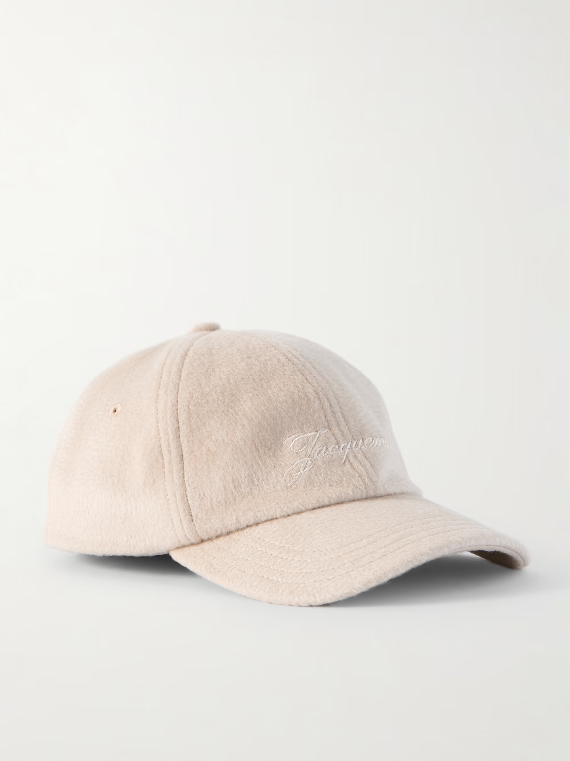 Embroidered wool baseball cap | NET-A-PORTER (UK & EU)
