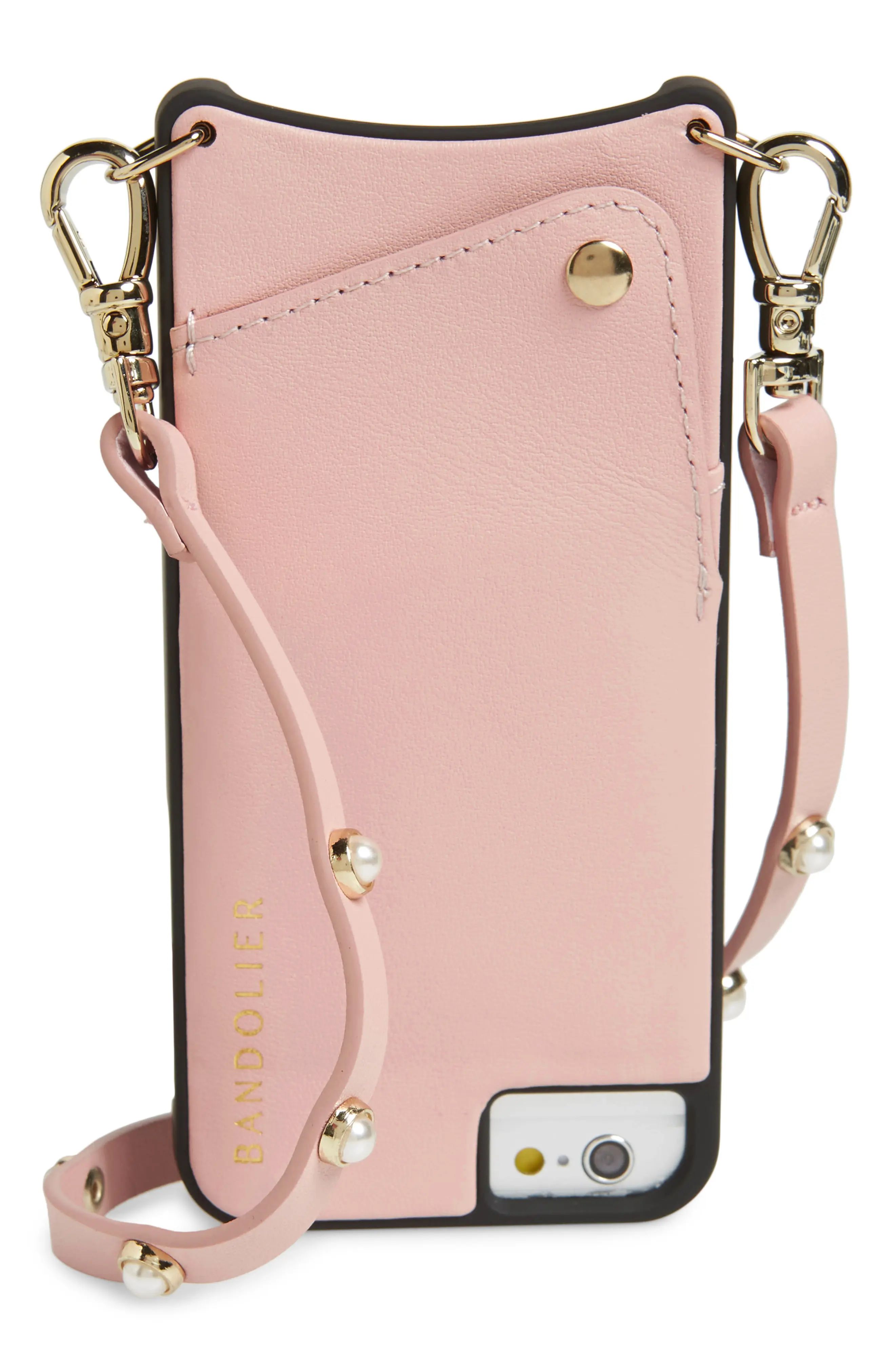 Bandolier Claire Leather iPhone 7/8 & 7/8 Plus Crossbody Case | Nordstrom