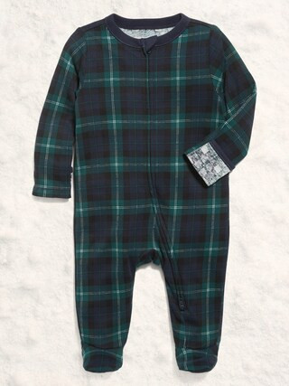 2-Way-Zip Sleep & Play Footed One-Piece for Baby | Old Navy (US)