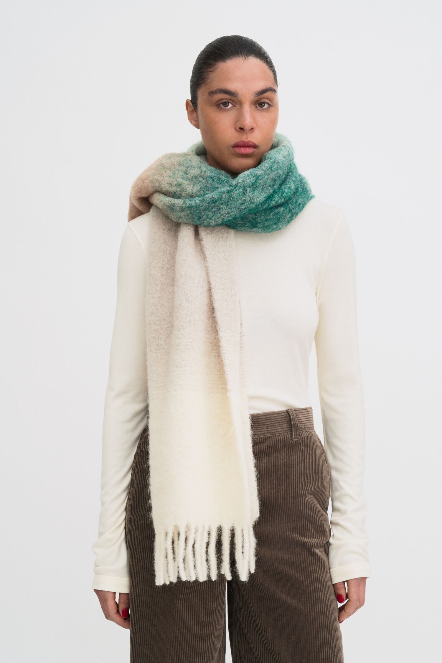 Degradé Alpaca Mohair Scarf | Filippa K