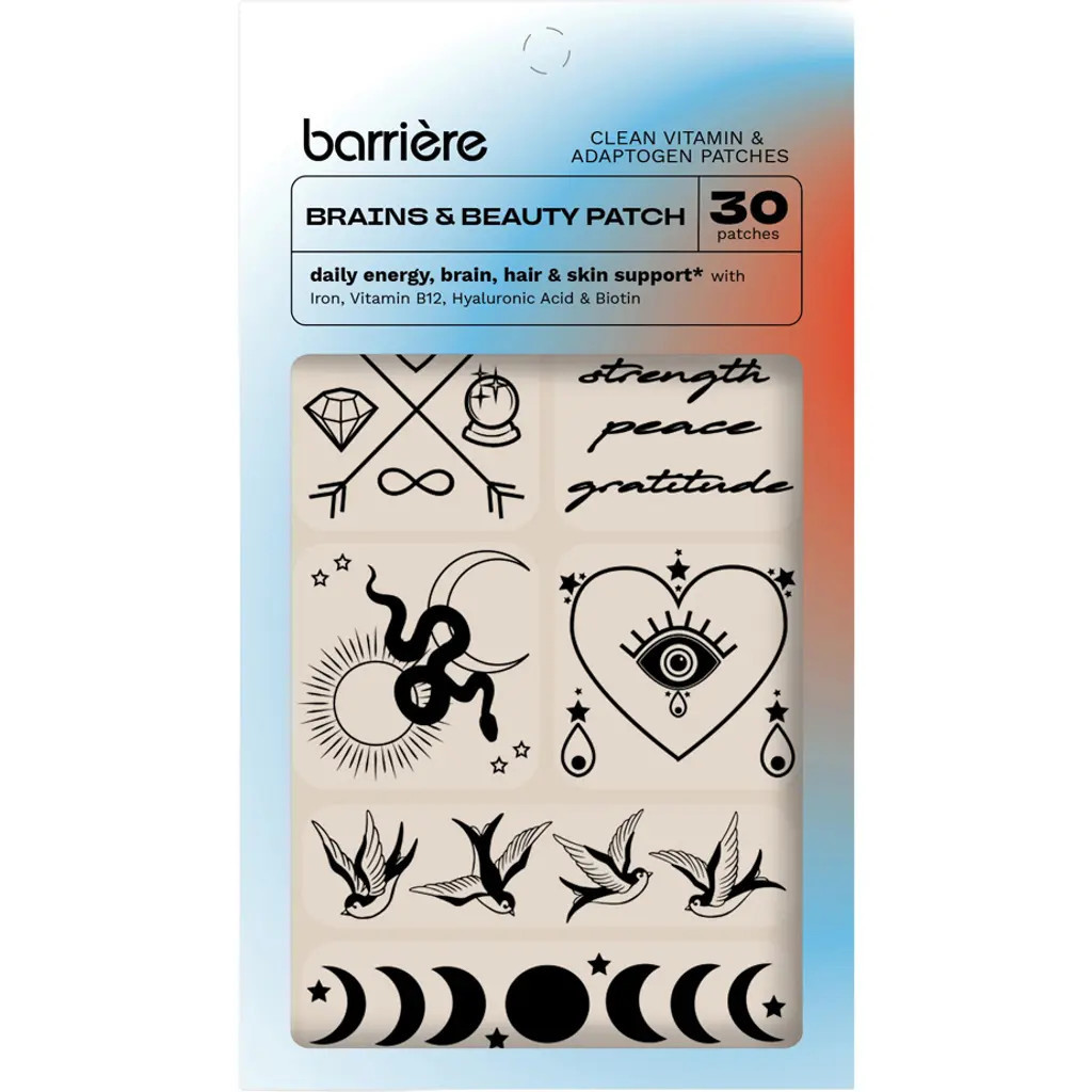 Barriere Brains and Beauty Patch 30ct Mystic Motif - Black at Nordstrom | Nordstrom