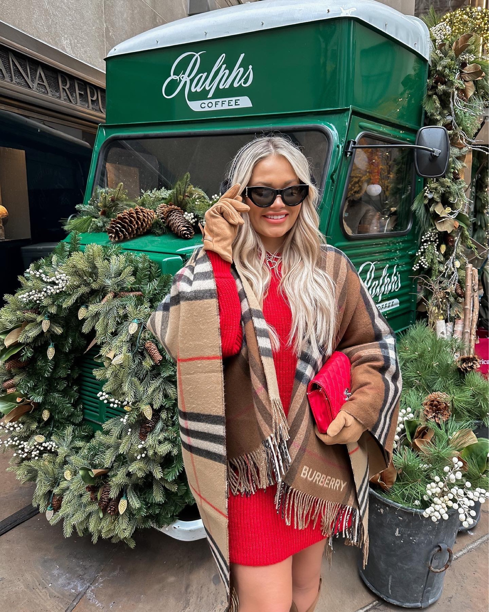 NYC style 
New York Christmas outfit 
Burberry style 


#LTKHoliday #LTKtravel #LTKGiftGuide