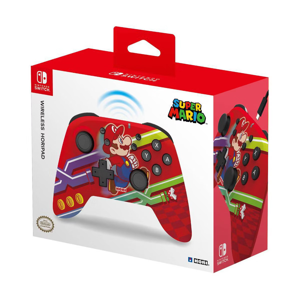 Horipad Wireless Gaming Controller for Nintendo Switch - Mario | Target