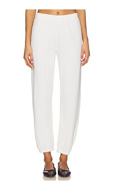 LA Made Classic Sweatpant in Ecru from Revolve.com | Revolve Clothing (Global)
