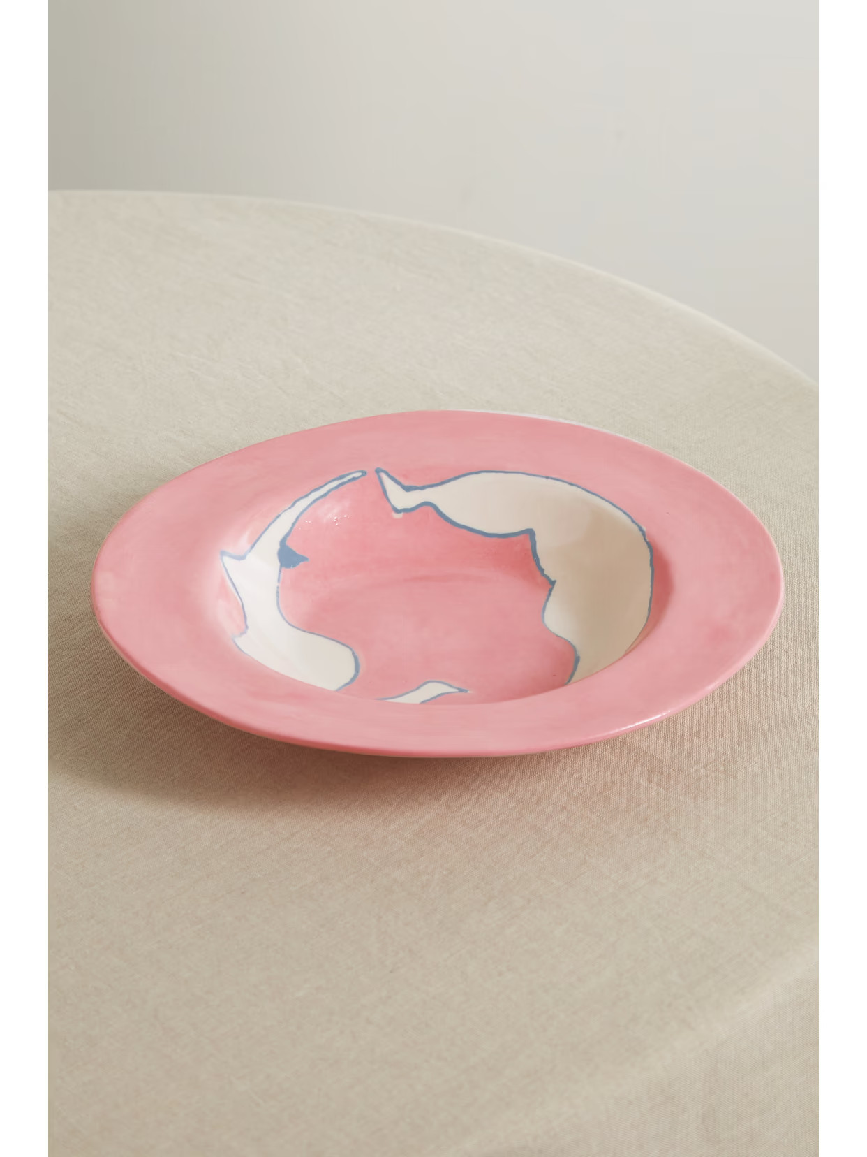 LAETITIA ROUGET - 26cm Ceramic Dinner Plate - Pink - One size | NET-A-PORTER APAC