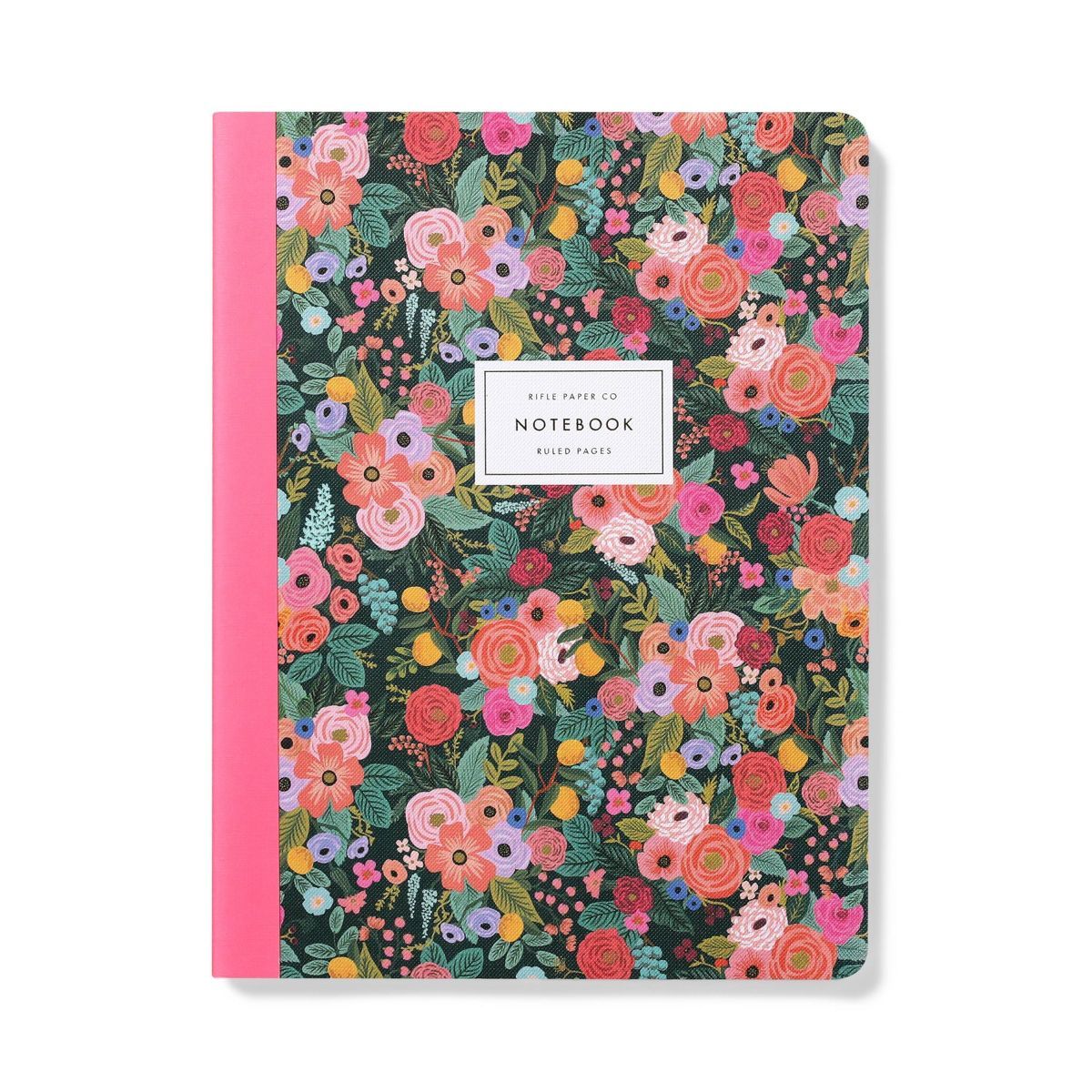Rifle Paper Co. Garden Party Hunter Green Ruled Notebook | Target