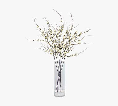 Faux Peach Blossom Half Dozen Stems | Pottery Barn (US)