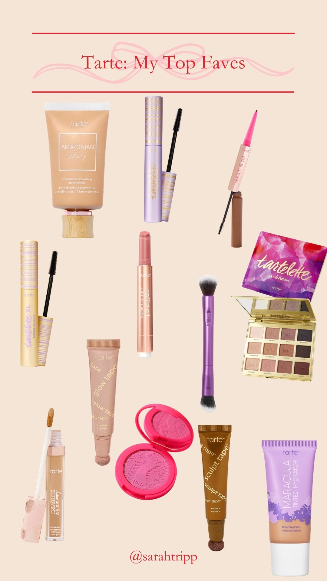 my top faves from Tarte’s sale! it’s 35% off of everything 

#LTKBeauty #LTKSeasonal #LTKSaleAlert