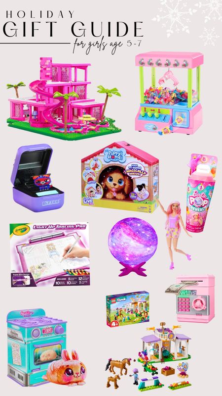  Top 10 Christmas Gifts for Girls - 5-7 Year Olds 🎄

Looking for the must-have Christmas presents for your 5 to 7-year-old niece, daughter, or friend? We've got you covered! From the latest tech toys to creative crafting gifts, our guide has all of this year's top gifts! From Barbie, Bitzee, Cooke Makery, and much more, to make this Christmas unforgettable for your little girl!

#LTKkids #LTKHoliday #LTKGiftGuide
