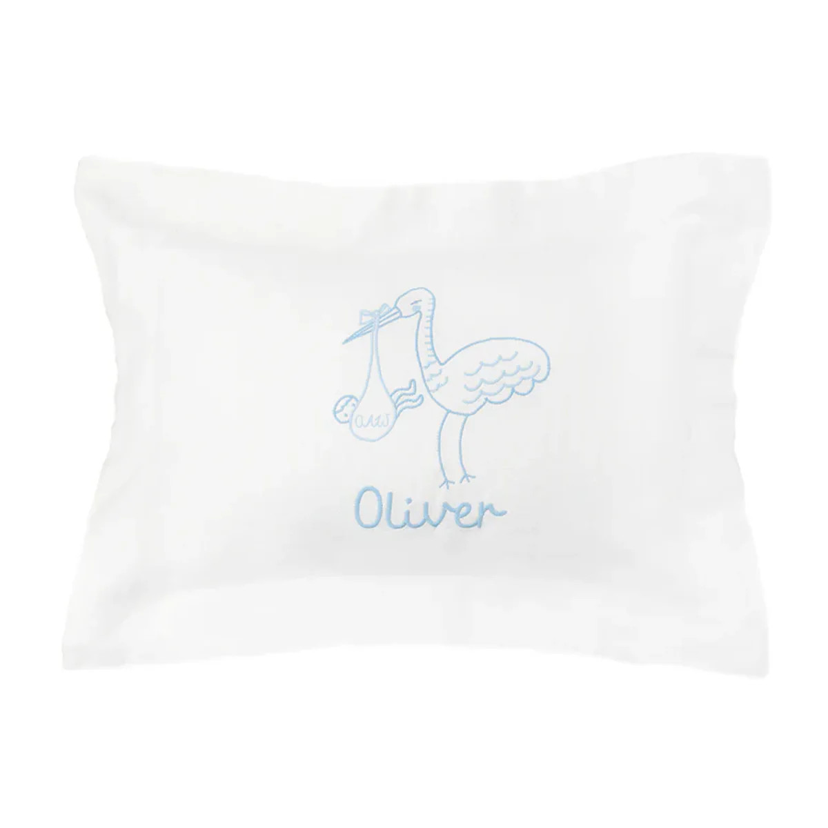 Stork Baby Pillow | Over The Moon