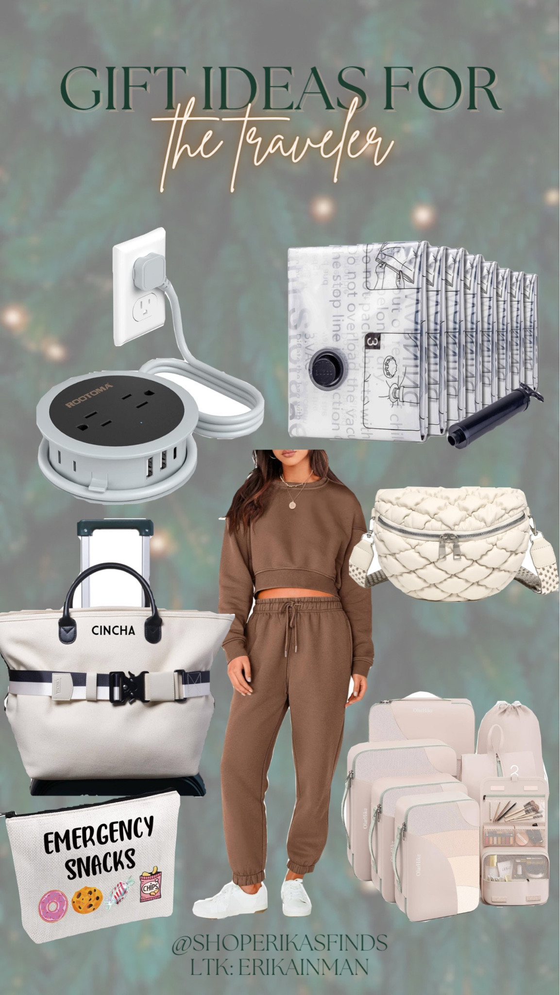 Gift ideas for the traveler 🎁🎄

Travel traveling gift guide

#LTKGiftGuide #LTKTravel #LTKSaleAlert