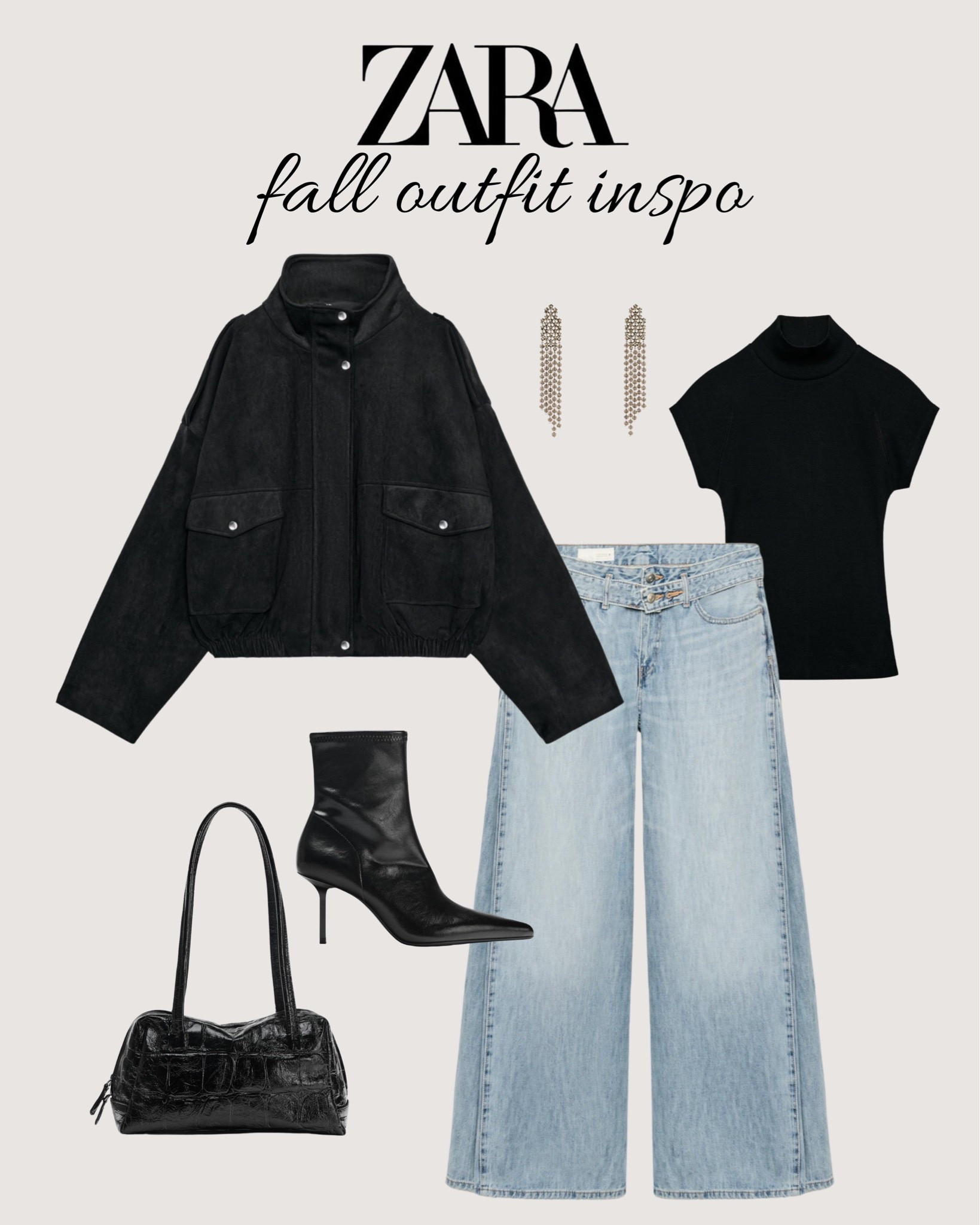 ZARA NEW-IN FALL OUTFIT🖤

#LTKFashionMonth #LTKautumn #LTKstyletip