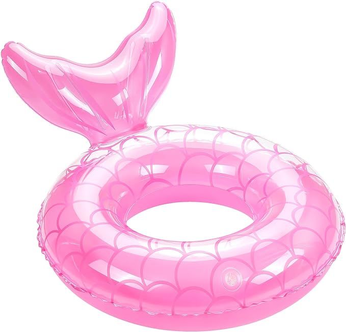 MoKo Inflatable Swimming Ring, Children Cute Pool Float Tube Decorations Swim Tubes Outdoor Pool ... | Amazon (US)