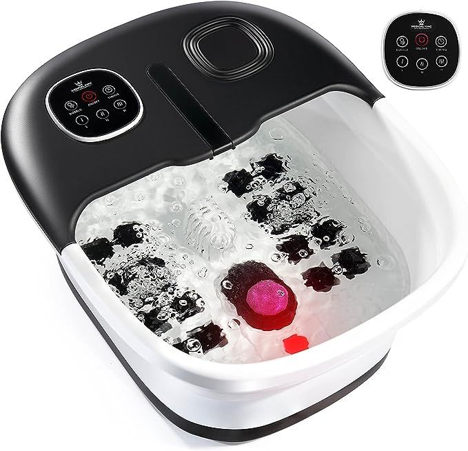 Medical king Foot Spa with Heat and Massage and Jets Includes A Remote Control A Pumice Stone Col... | Amazon (US)