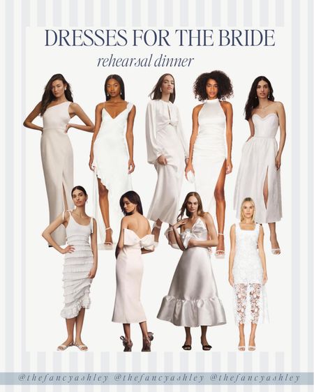 White dresses for the bride! Rehearsal dinner options! 

#LTKSeasonal #LTKStyleTip #LTKParties