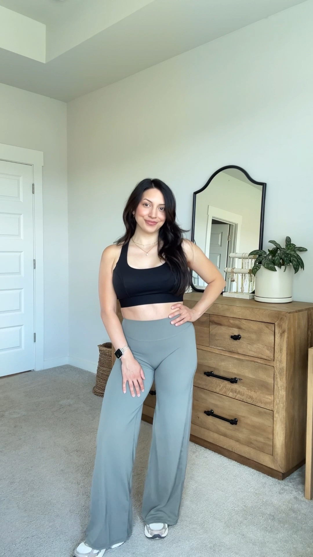 Sports bra size: medium
Yoga straight leg pants: small

#LTKootd #LTKgrwm #LTKfitnessgoals