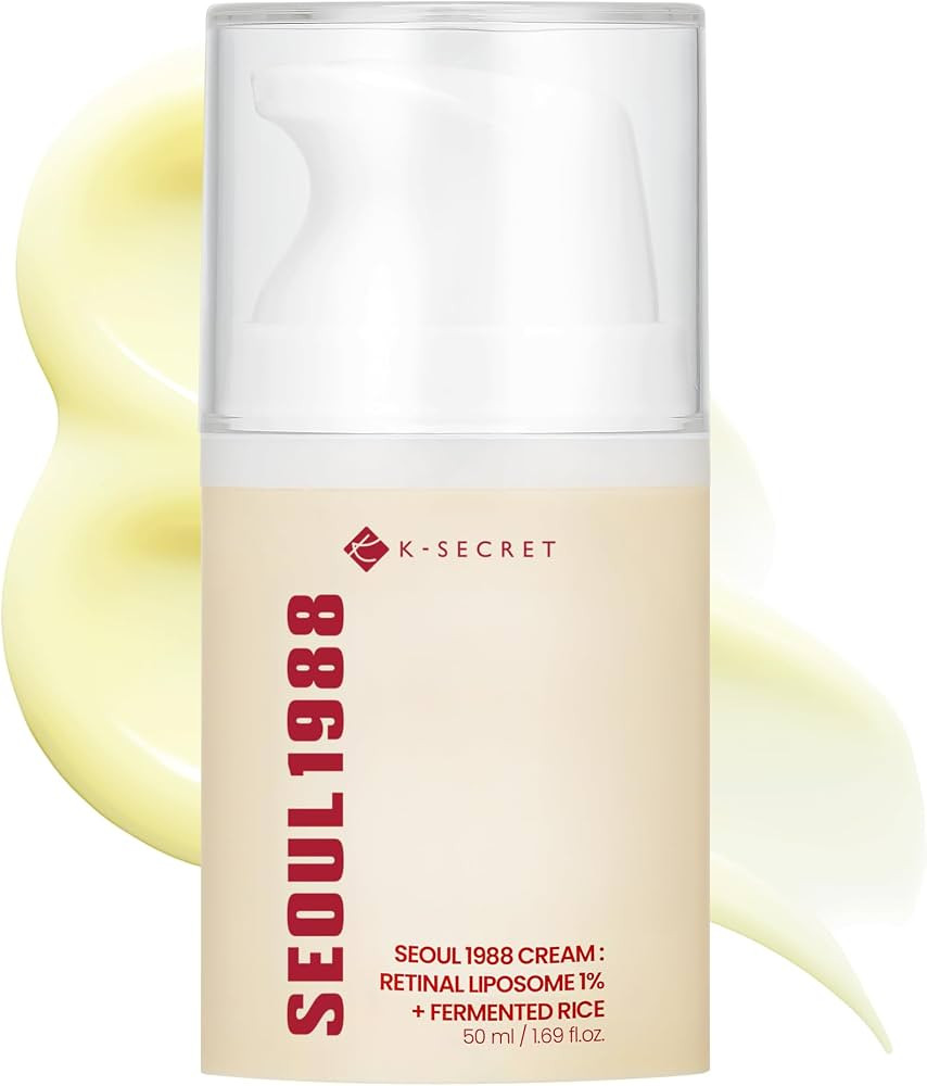 K-SECRET SEOUL 1988 Retinal Cream – Formulated with Advanced Retinal Liposome 1% and Fermented ... | Amazon (US)