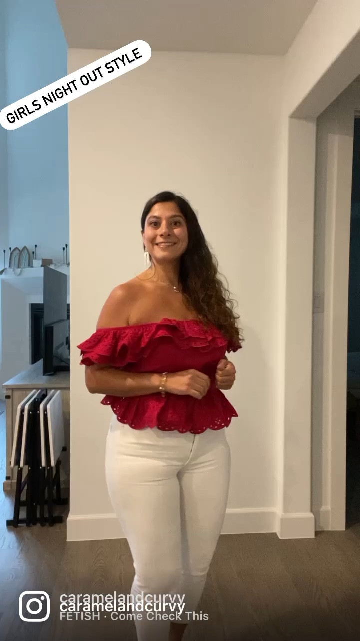 Love this backless top! Girls night out style 

#LTKshoecrush #LTKcurves #LTKsalealert