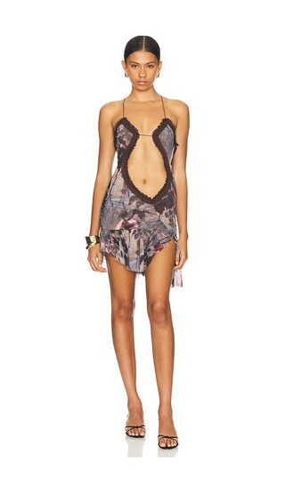 Mini Fatale Dress in Dusk Bloom | Revolve Clothing (Global)