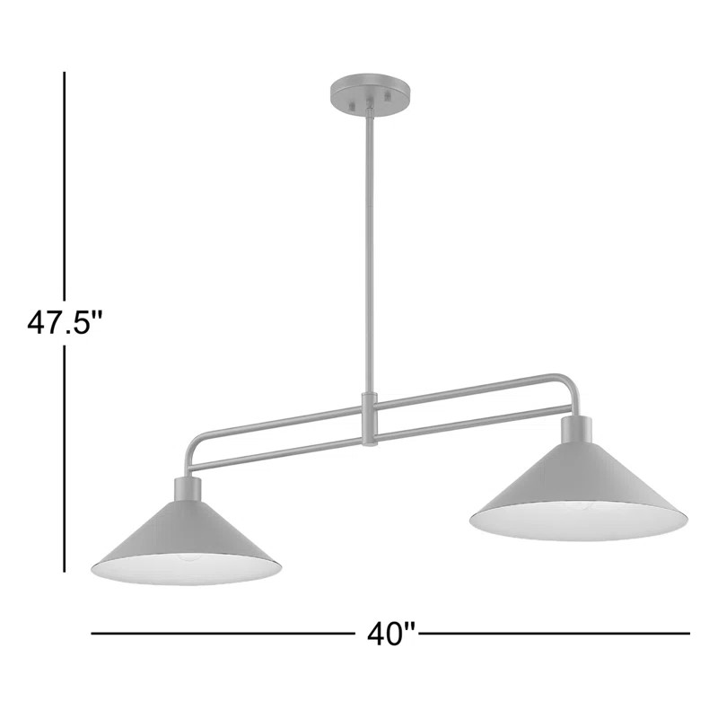Fayra 2 - Light Industrial Linear Pendant | Joss & Main