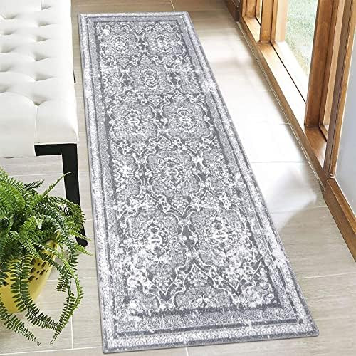 Vaukki Hallway Runner Rug, Vintage Shaggy Soft Laundry Rug Runner, Non Slip Entryway Mat, Washabl... | Amazon (US)