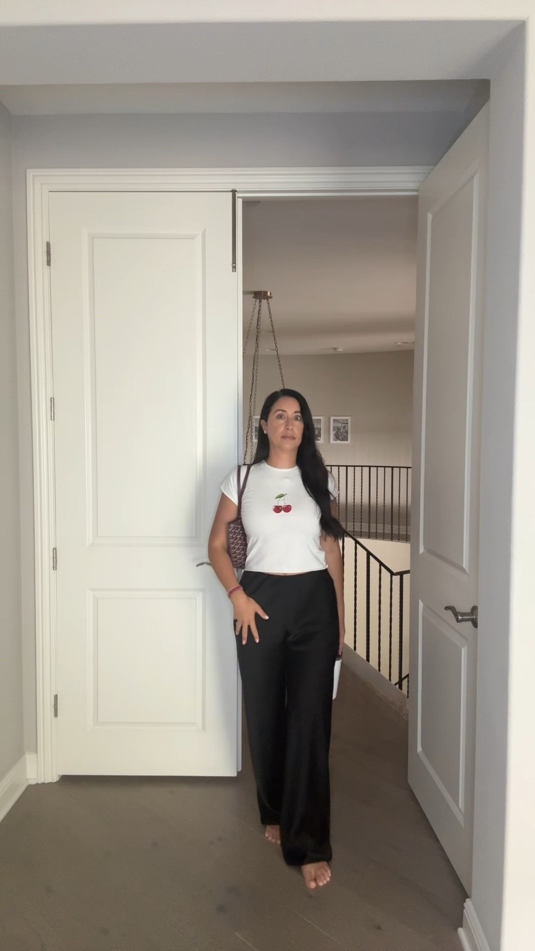 Casual outfit of the day #silkpants

#LTKStyleTip