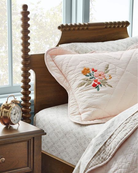 Pottery Barn Kids New collection. Girl’s bedroom decor quilt set. Bedding, covers, shams, nightstand, wood, scalloped .

#LTKkids #LTKhome
